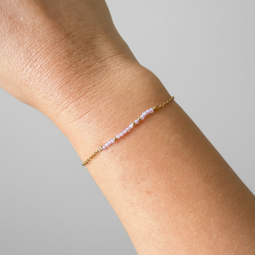 Armband goud zirkoon