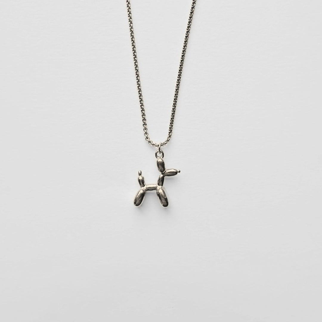 Ketting zilver hond - Sieradenkaart