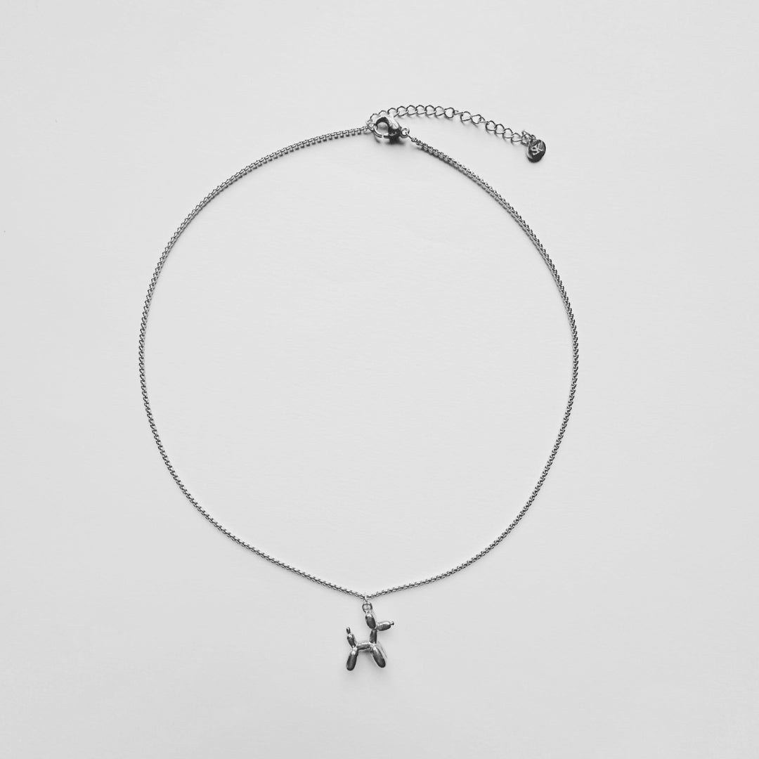 Ketting zilver hond - Sieradenkaart