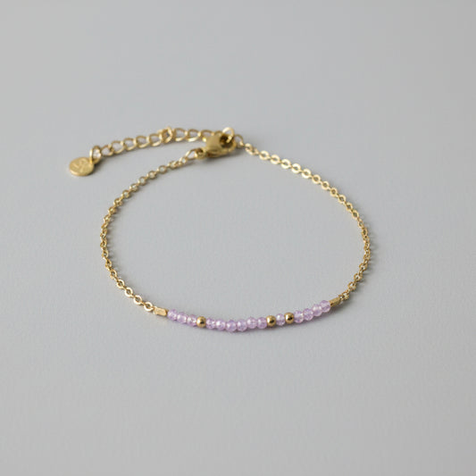 Armband goud zirkoon