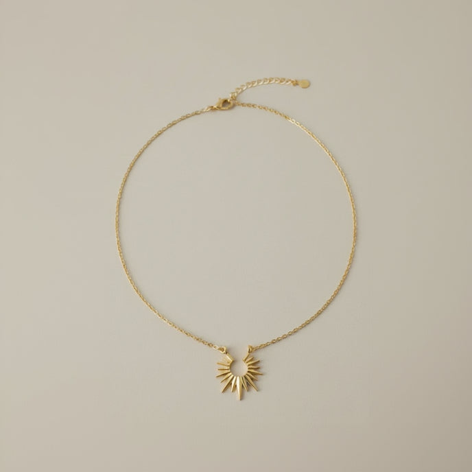 Ketting goud zon