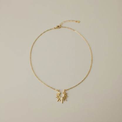Ketting goud zon