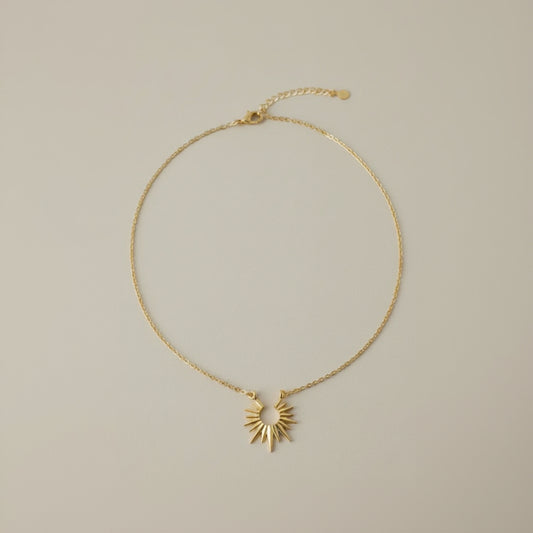 Ketting goud zon