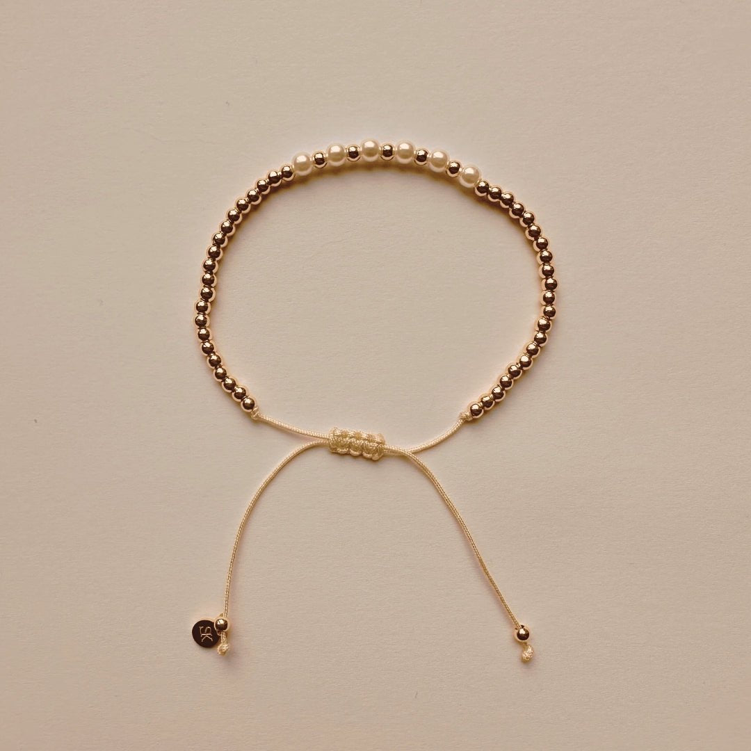 Armband goud parels - Sieradenkaart
