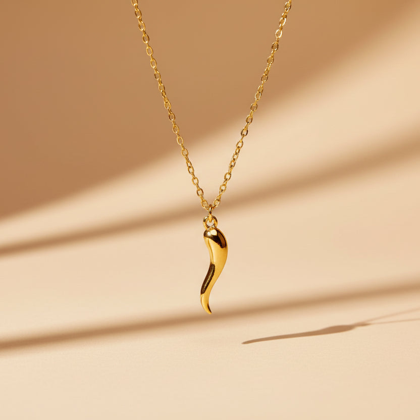 Ketting goud peper - Sieradenkaart