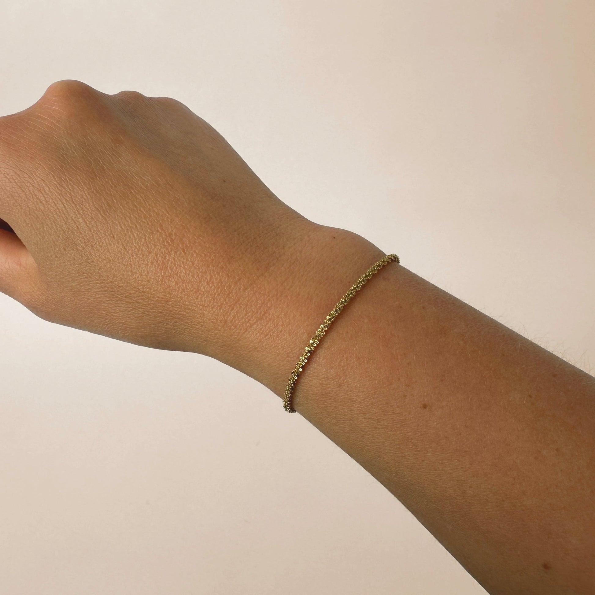 Luxe kaart Beterschap met armband goud - Sieradenkaart